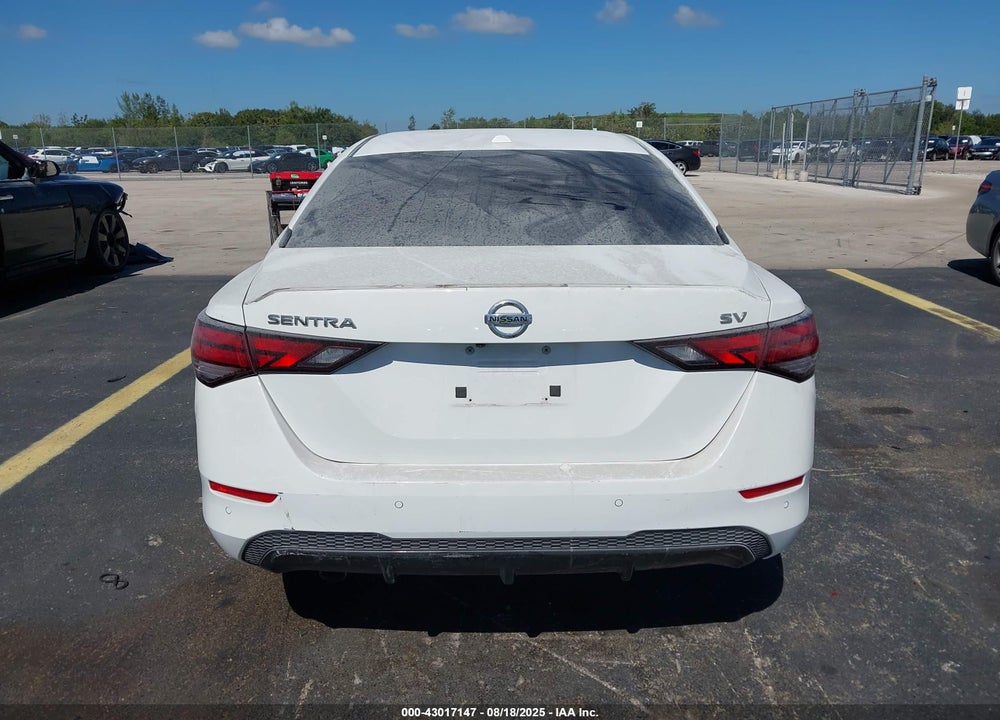 2022 NISSAN SENTRA SV XTRONIC CVT VIN: 3N1AB8CV6NY290717