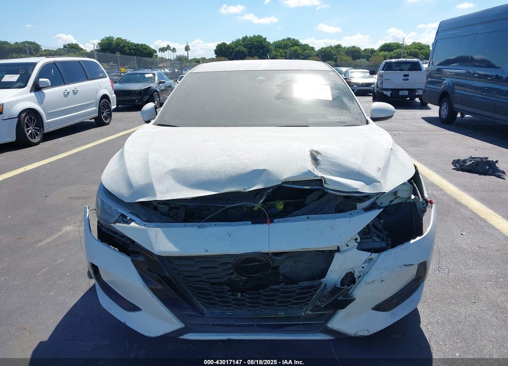 2022 NISSAN SENTRA SV XTRONIC CVT VIN: 3N1AB8CV6NY290717