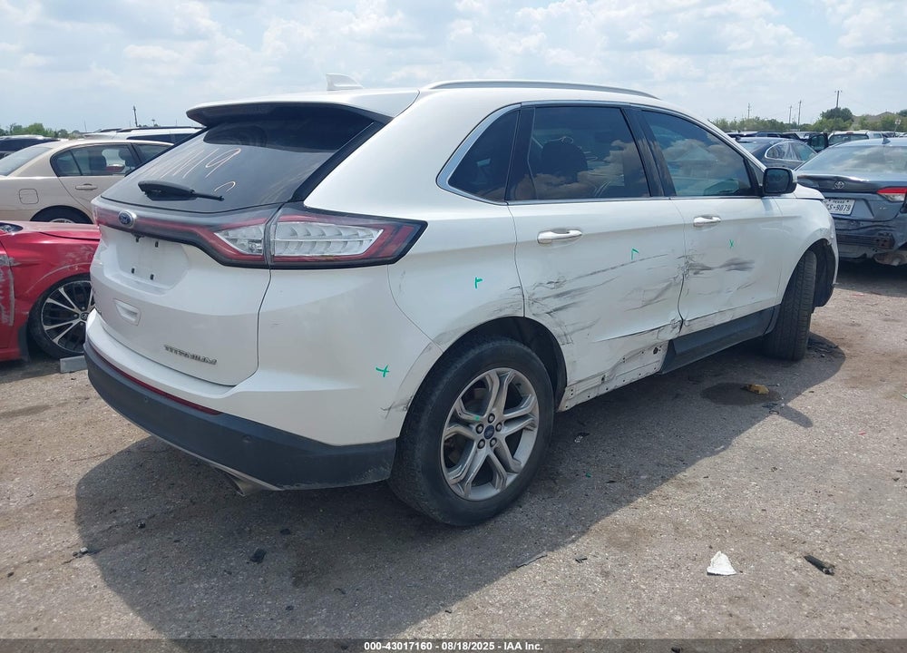 2015 FORD EDGE VIN: 2FMTK3K88FBC39021
