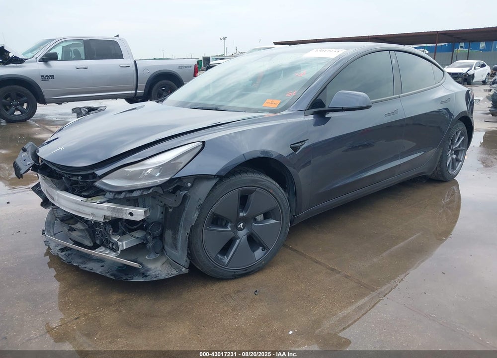 2022 TESLA MODEL 3 VIN: 5YJ3E1EA5NF316623