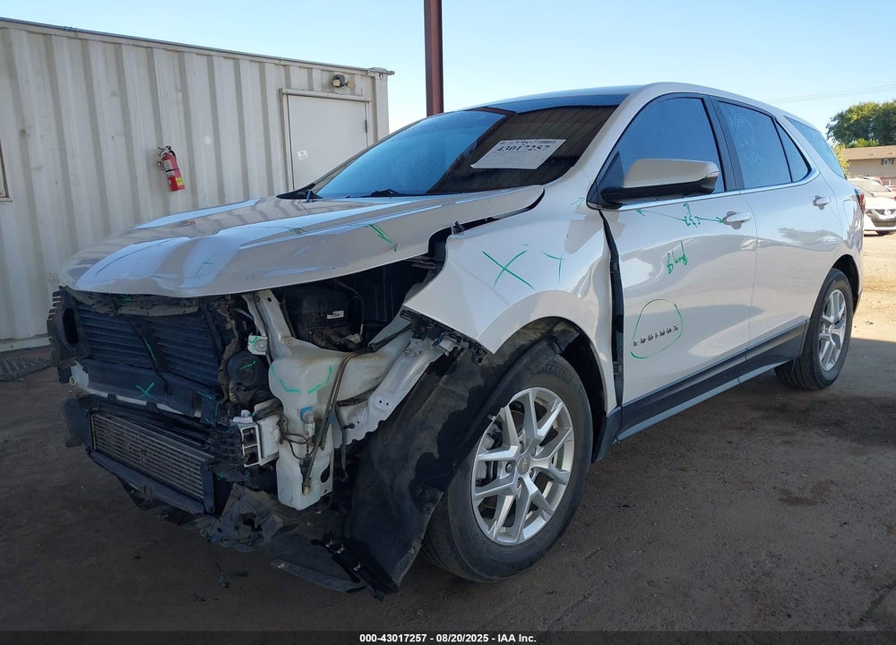 2022 CHEVROLET EQUINOX VIN: 3GNAXKEV9NL208783