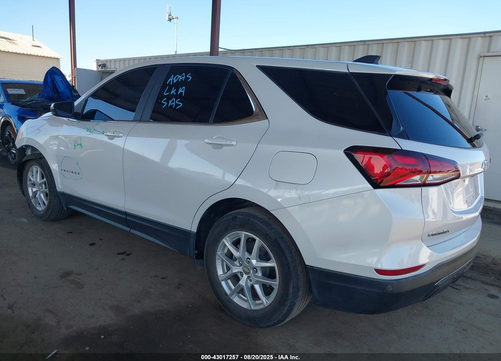 2022 CHEVROLET EQUINOX VIN: 3GNAXKEV9NL208783