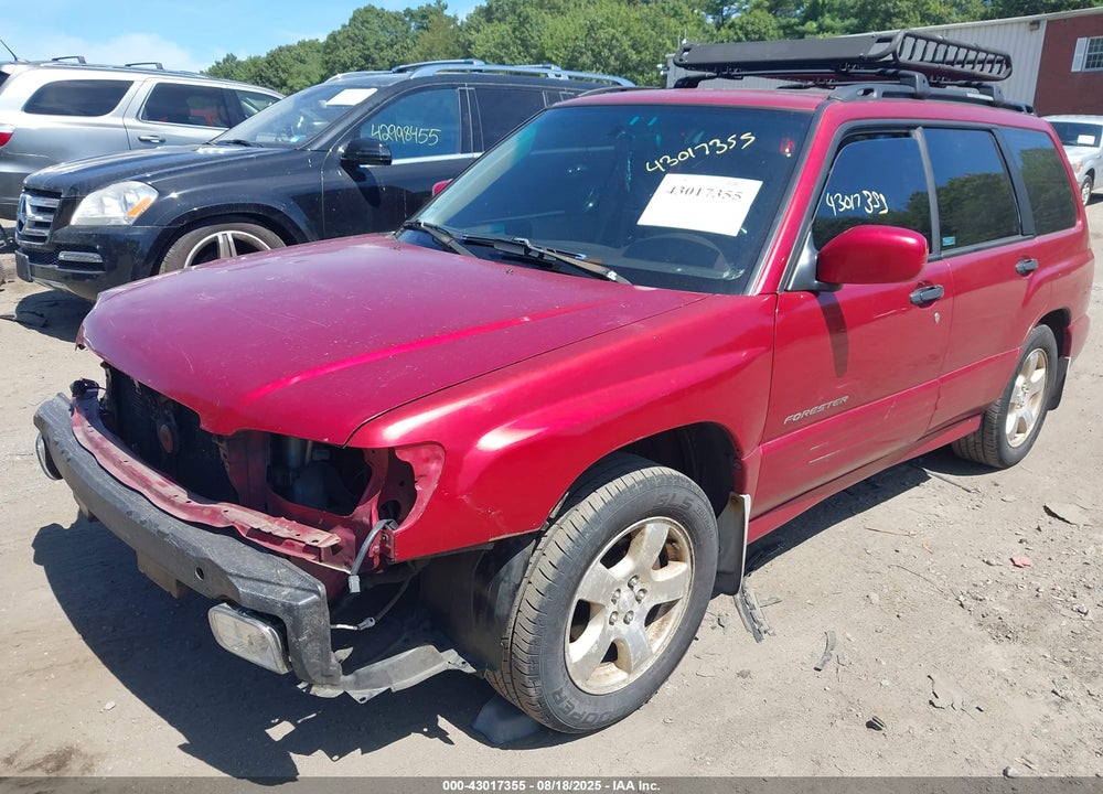 2002 SUBARU FORESTER S VIN: JF1SF656X2G739738