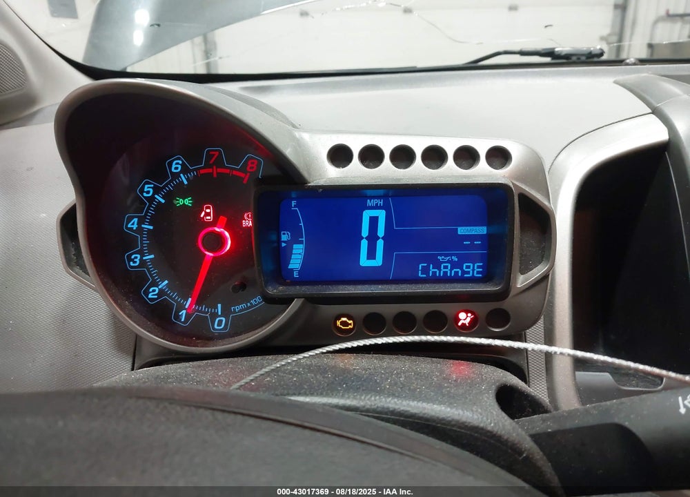 2016 CHEVROLET SONIC VIN: 1G1JD5SHXG4174372
