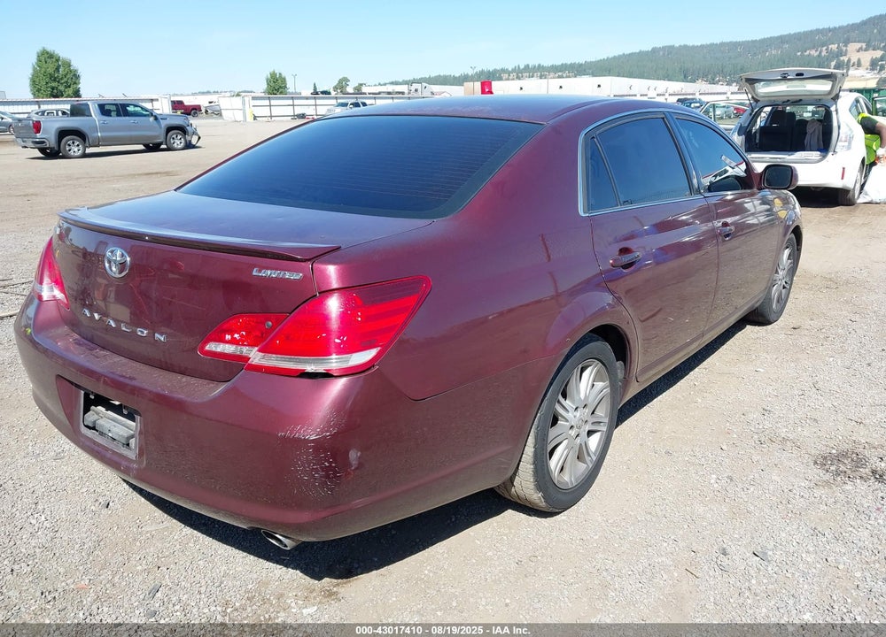 2006 TOYOTA AVALON LIMITED VIN: 4T1BK36B36U141588