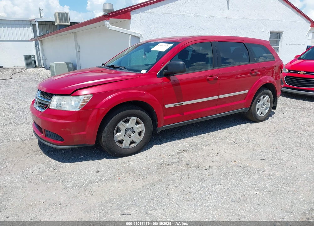 2012 DODGE JOURNEY VIN: 3C4PDCAB0CT276075