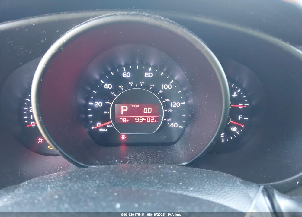 2016 KIA SOUL VIN: KNDJP3A55G7342332
