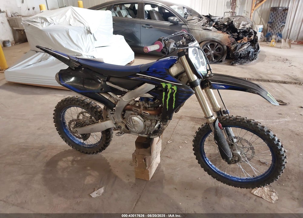 2022 YAMAHA YZ450 F VIN: JYACJ26C7NA012828