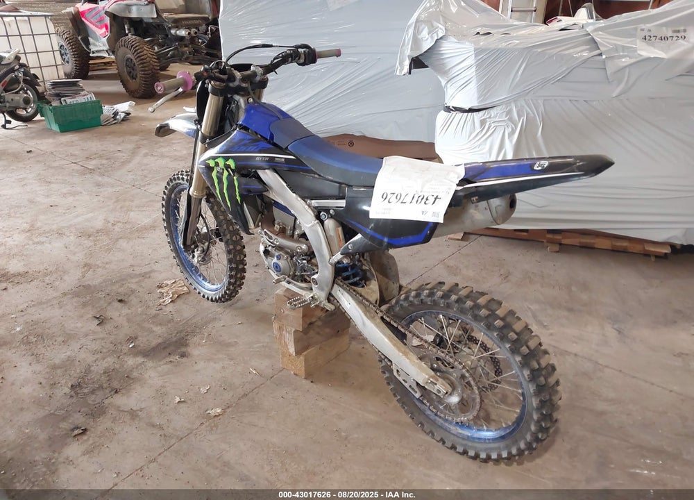 2022 YAMAHA YZ450 F VIN: JYACJ26C7NA012828