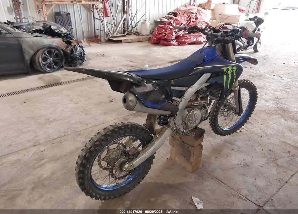 2022 YAMAHA YZ450 F VIN: JYACJ26C7NA012828