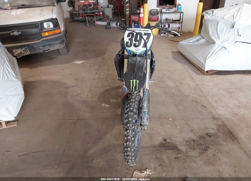 2022 YAMAHA YZ450 F VIN: JYACJ26C7NA012828