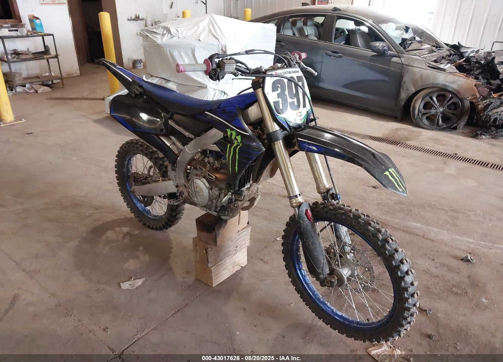 2022 YAMAHA YZ450 F VIN: JYACJ26C7NA012828