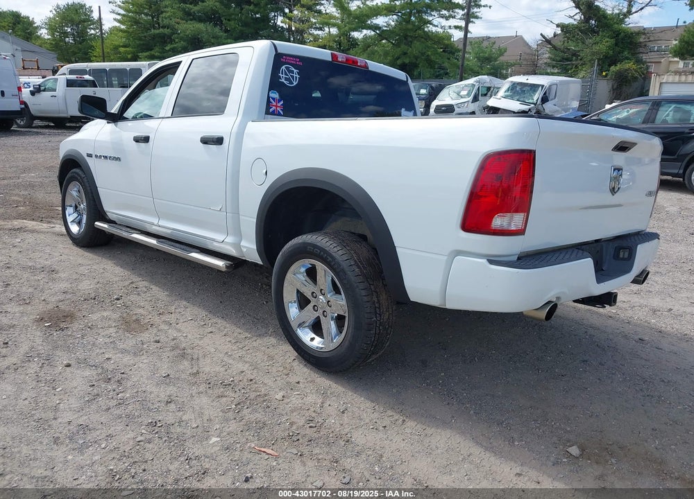 2012 RAM 1500 VIN: 1C6RD7KT3CS199931