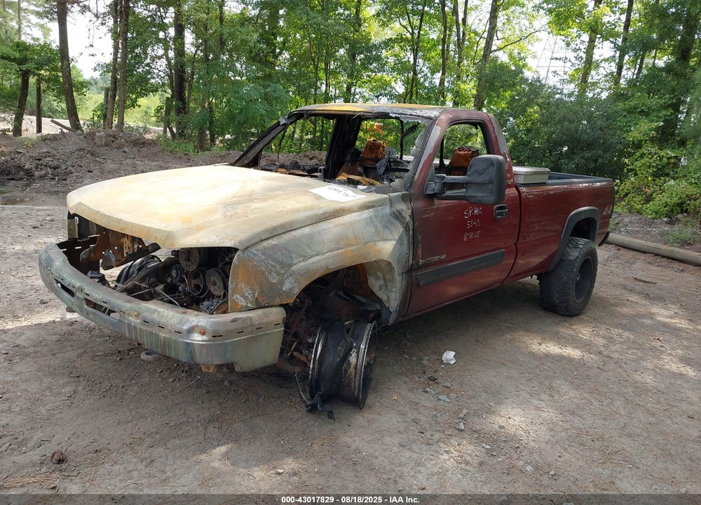 2004 CHEVROLET SILVERADO 2500HD LS VIN: 1GCHK24UX4E155413