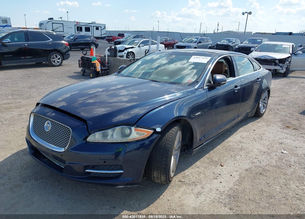 2012 JAGUAR XJ SERIES VIN: SAJWA2GB9CLV37898