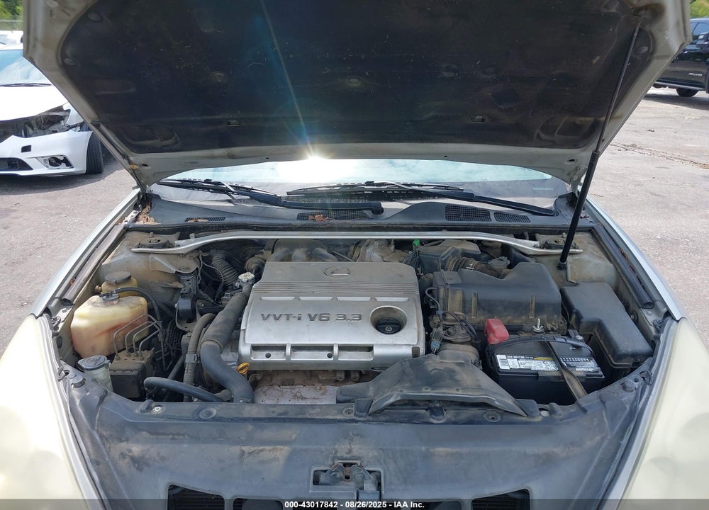 2004 LEXUS ES 330 VIN: JTHBA30G545000586