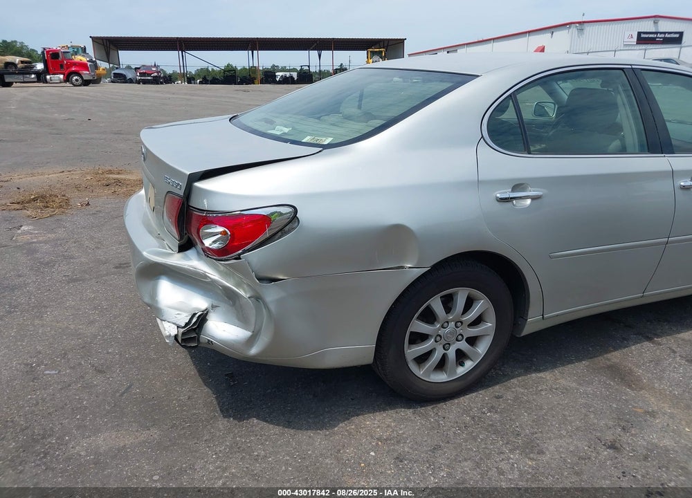 2004 LEXUS ES 330 VIN: JTHBA30G545000586