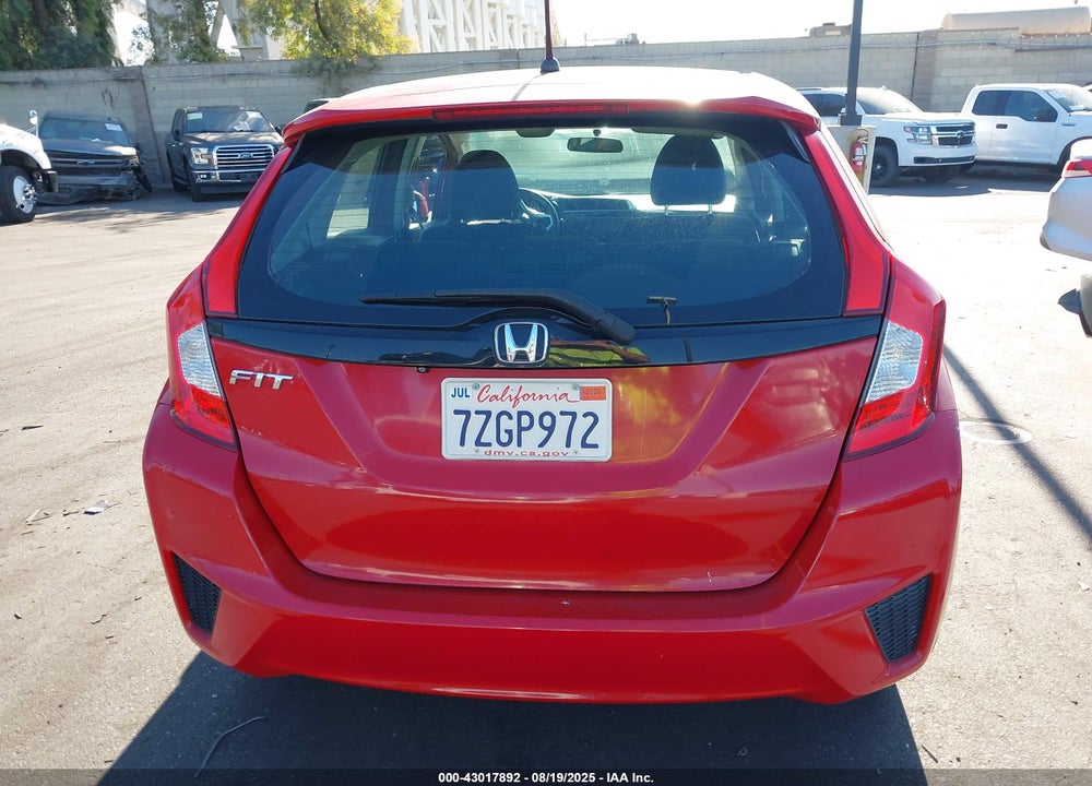 2017 HONDA FIT VIN: 3HGGK5H52HM711649