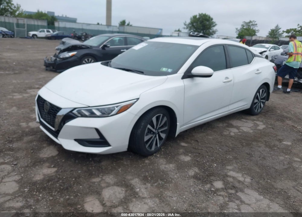 2021 NISSAN SENTRA SV XTRONIC CVT VIN: 3N1AB8CV8MY261492
