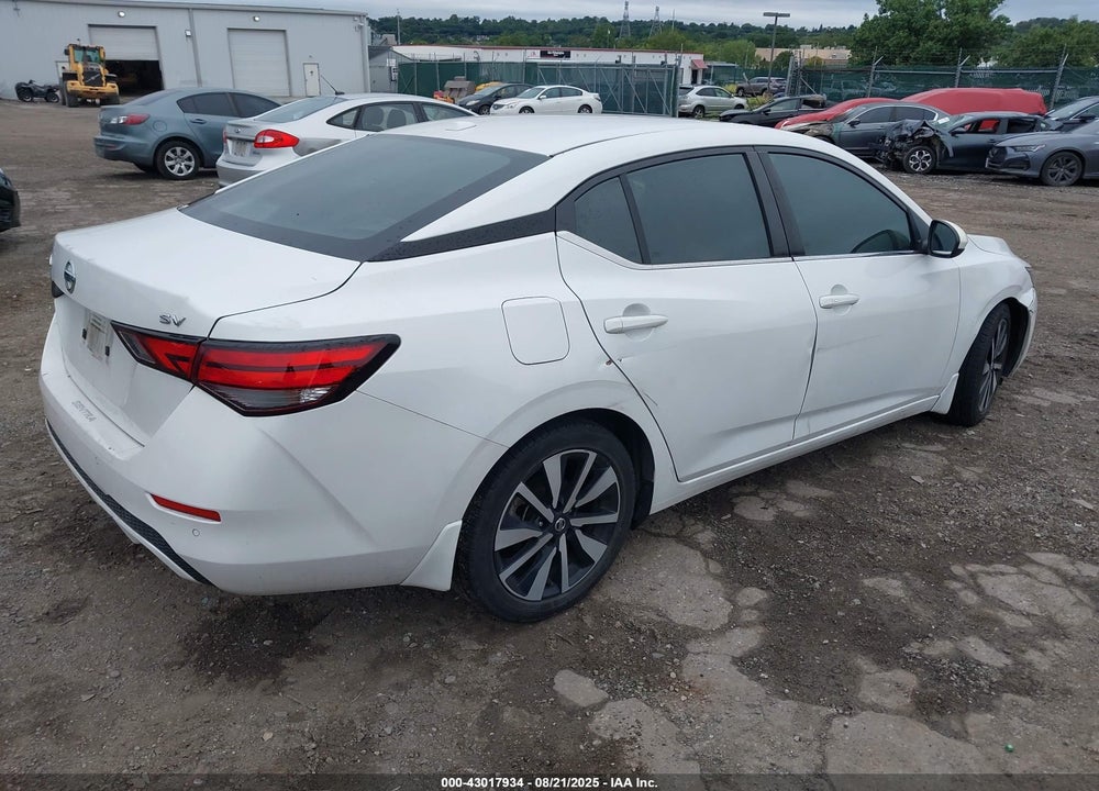 2021 NISSAN SENTRA SV XTRONIC CVT VIN: 3N1AB8CV8MY261492