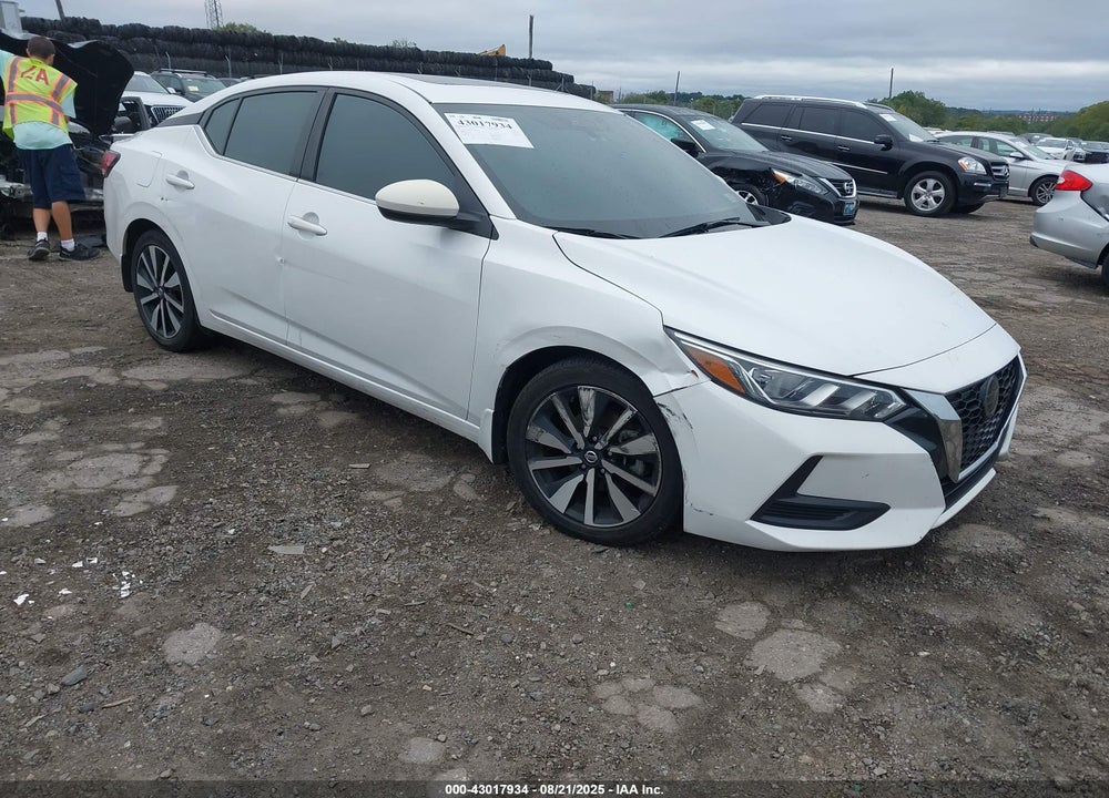 2021 NISSAN SENTRA SV XTRONIC CVT VIN: 3N1AB8CV8MY261492