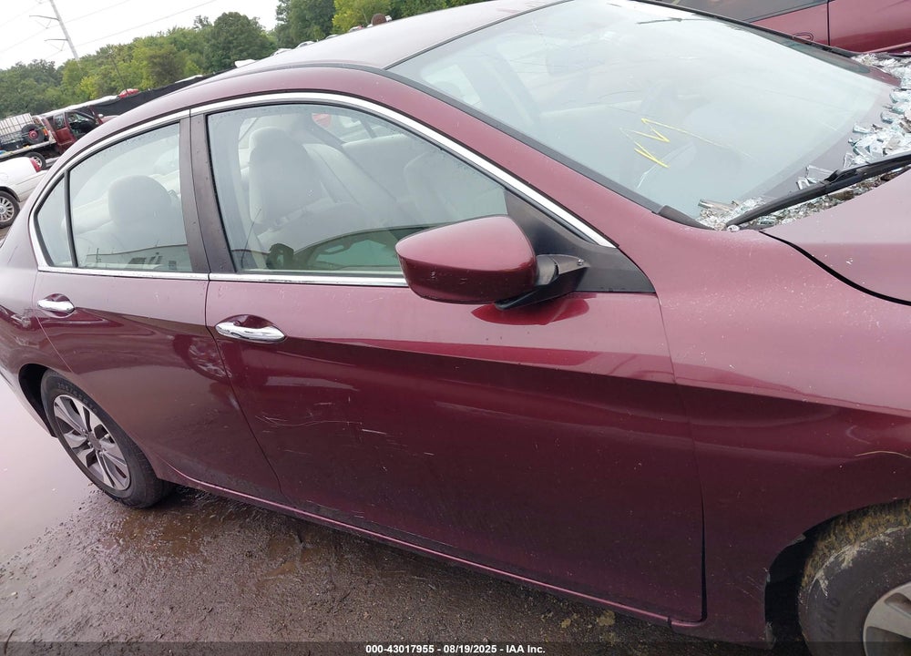 2013 HONDA ACCORD LX VIN: 1HGCR2F39DA136175
