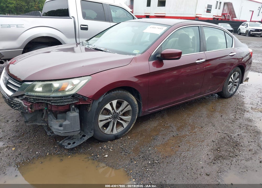 2013 HONDA ACCORD LX VIN: 1HGCR2F39DA136175