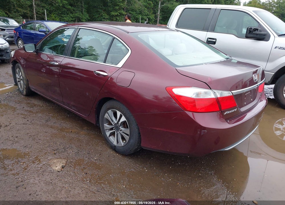 2013 HONDA ACCORD LX VIN: 1HGCR2F39DA136175