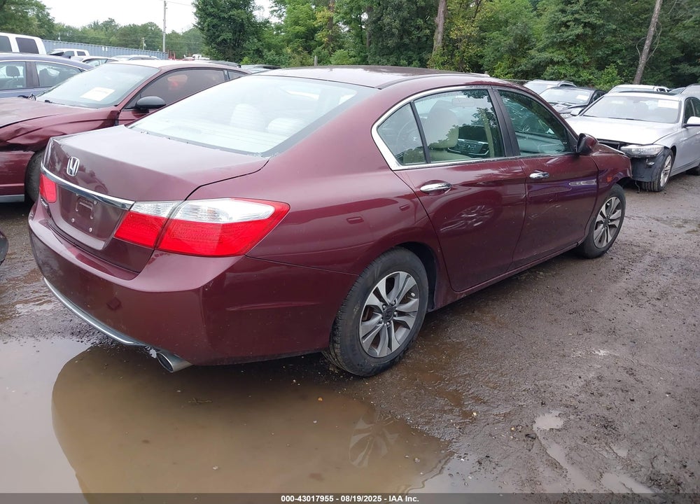 2013 HONDA ACCORD LX VIN: 1HGCR2F39DA136175