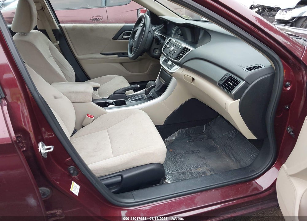 2013 HONDA ACCORD LX VIN: 1HGCR2F39DA136175