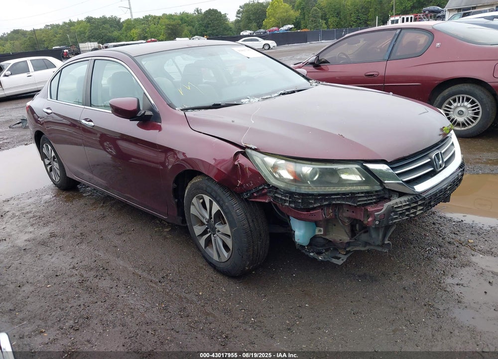 2013 HONDA ACCORD LX VIN: 1HGCR2F39DA136175