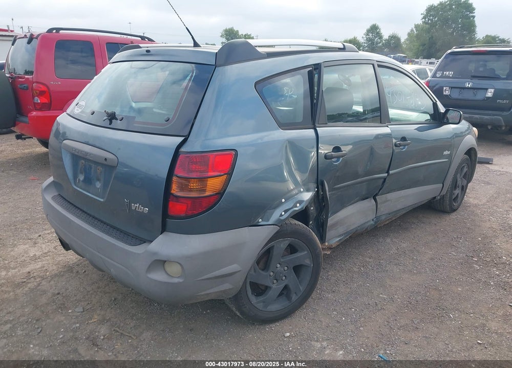 2006 PONTIAC VIBE VIN: 5Y2SL658X6Z432780