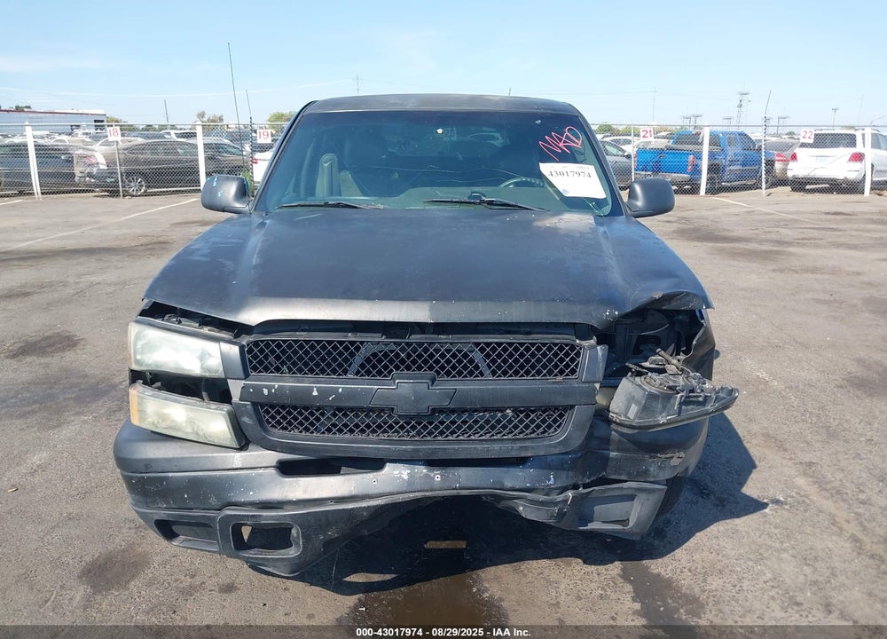 2004 CHEVROLET SILVERADO 1500 WORK TRUCK VIN: 1GCEC19XX4Z258692