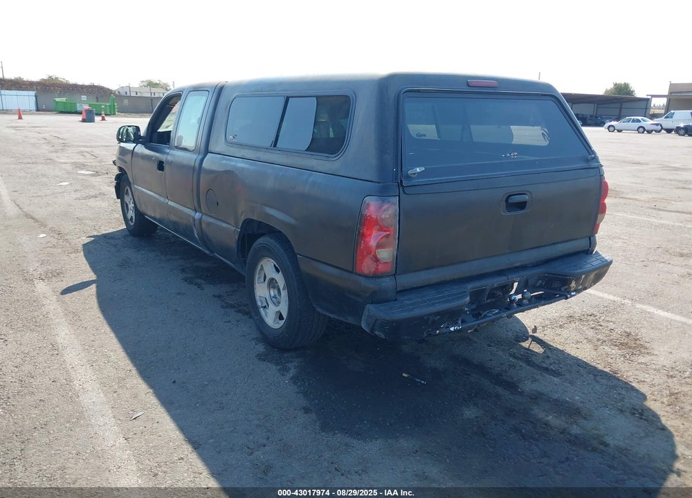 2004 CHEVROLET SILVERADO 1500 WORK TRUCK VIN: 1GCEC19XX4Z258692