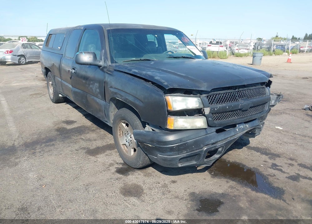 2004 CHEVROLET SILVERADO 1500 WORK TRUCK VIN: 1GCEC19XX4Z258692