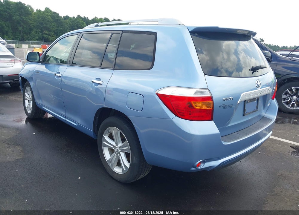 2008 TOYOTA HIGHLANDER LIMITED VIN: JTEES42A482036041