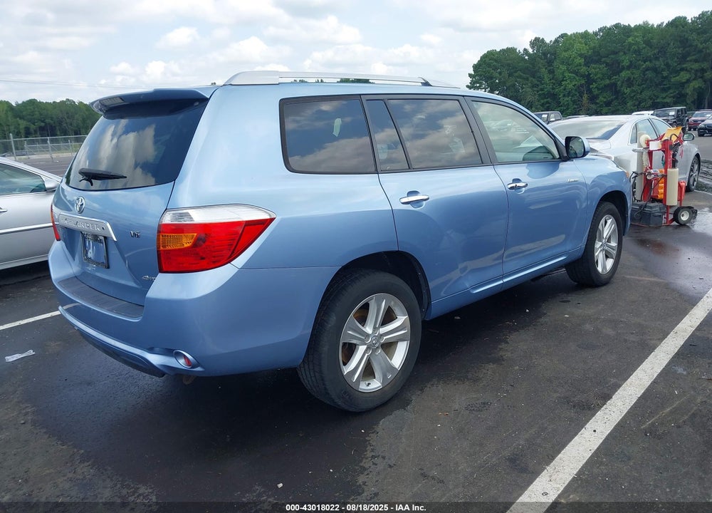 2008 TOYOTA HIGHLANDER LIMITED VIN: JTEES42A482036041