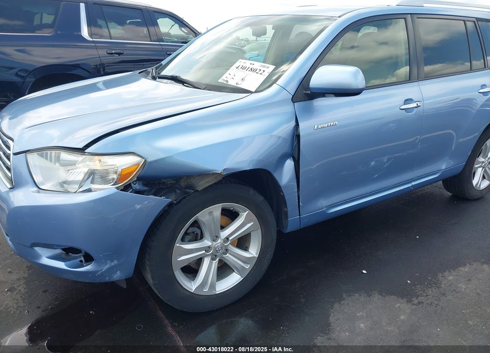 2008 TOYOTA HIGHLANDER LIMITED VIN: JTEES42A482036041
