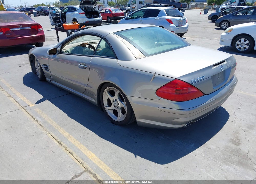 2004 MERCEDES-BENZ SL 500 VIN: WDBSK75F34F083806