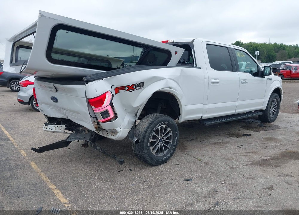 2018 FORD F-150 VIN: 1FTFW1E51JFC17512