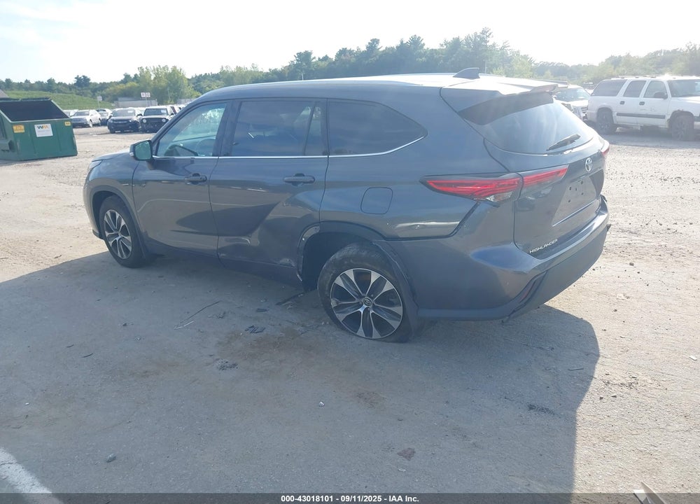 2020 TOYOTA HIGHLANDER VIN: 5TDGZRBH4LS029675