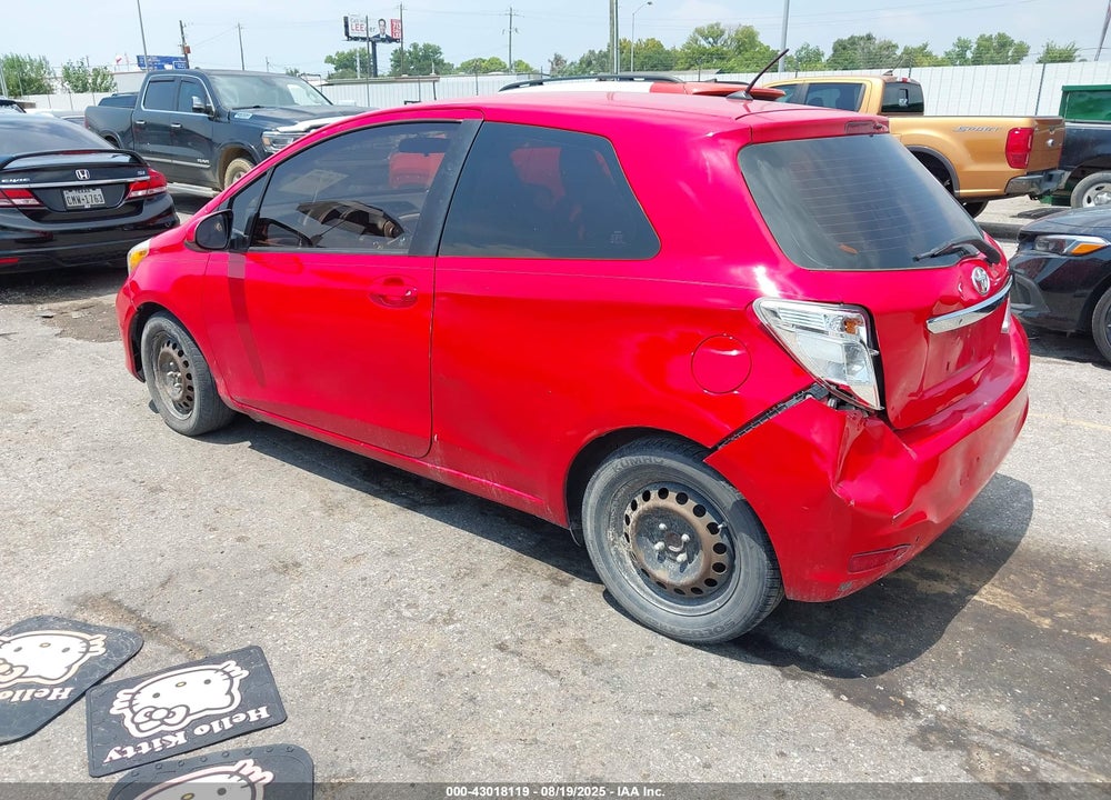 2012 TOYOTA YARIS VIN: JTDJTUD39CD515311