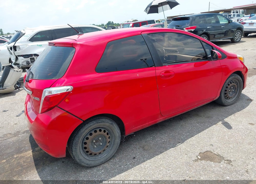 2012 TOYOTA YARIS VIN: JTDJTUD39CD515311