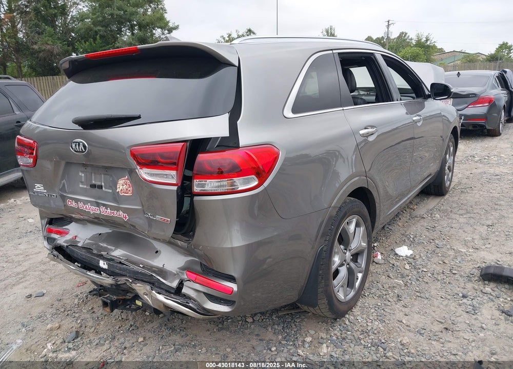 2016 KIA SORENTO 2.0T SXL VIN: 5XYPK4A18GG037034