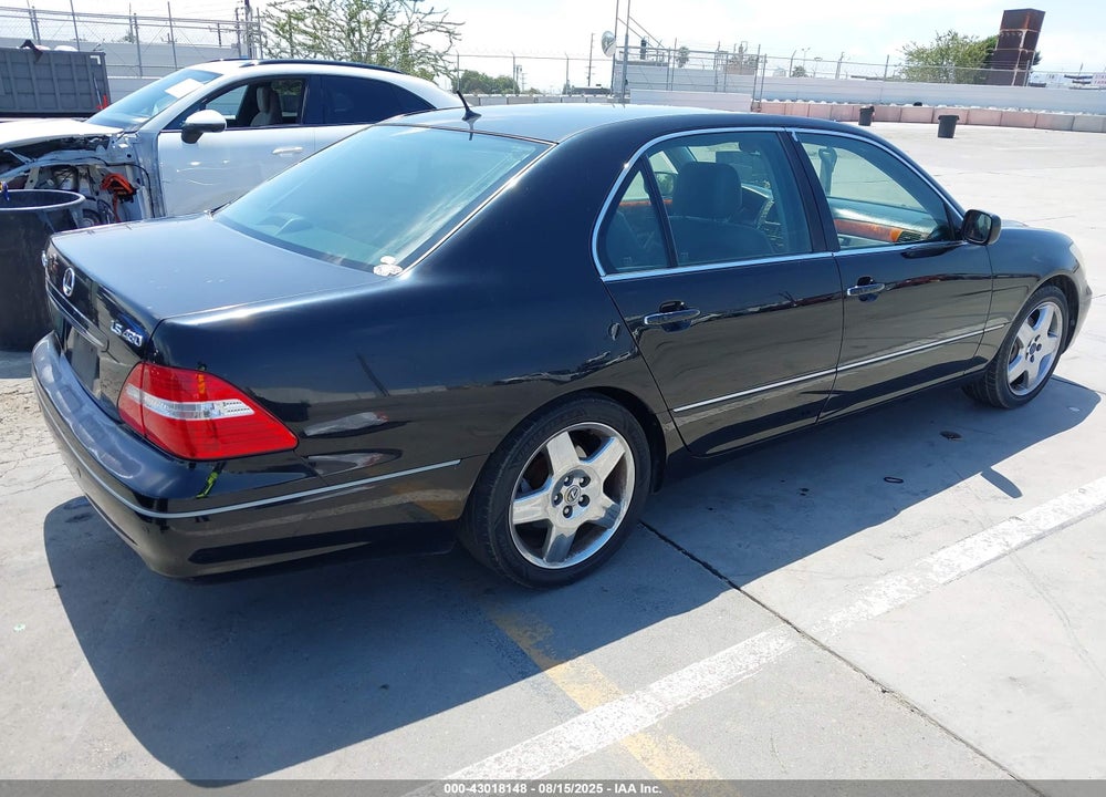 2006 LEXUS LS 430 VIN: JTHBN36F465041605