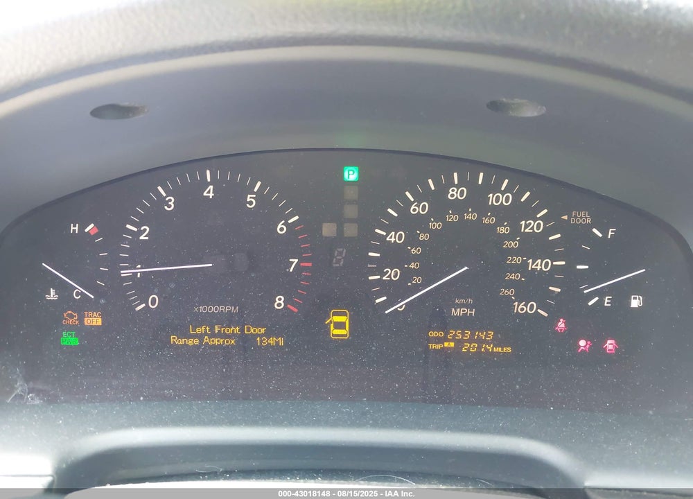 2006 LEXUS LS 430 VIN: JTHBN36F465041605