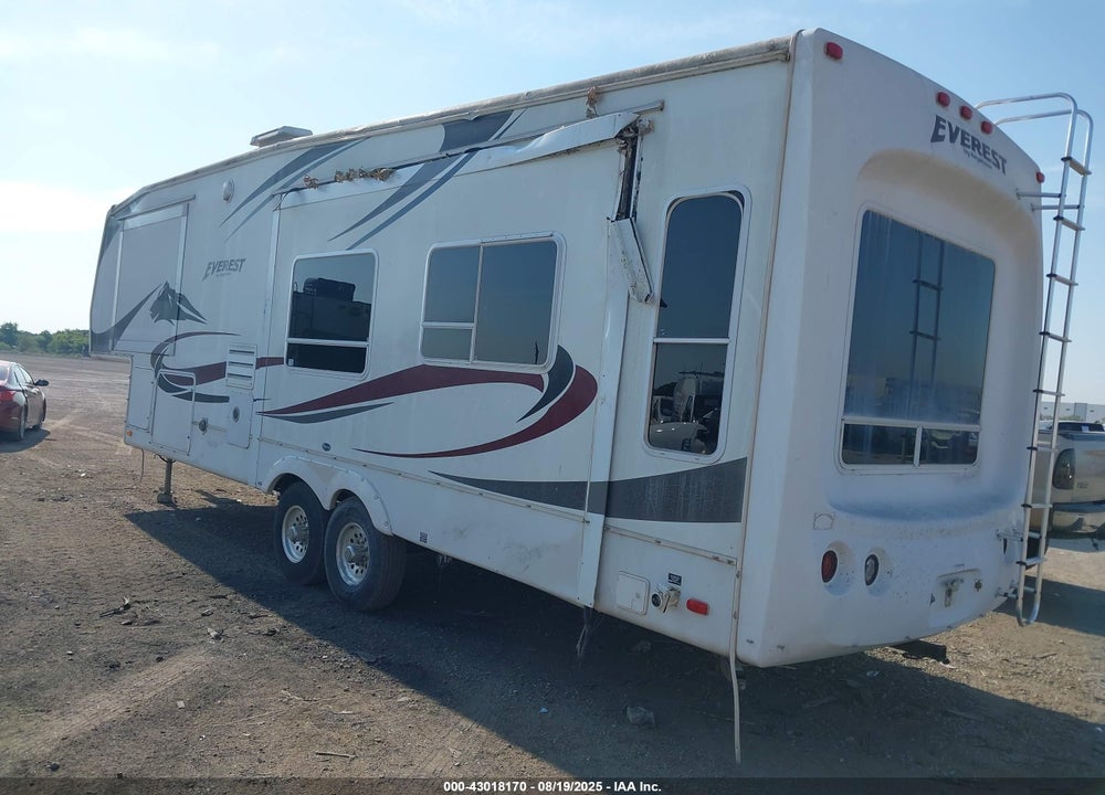 2007 KEYSTONE OTHER VIN: 4YDF295277E770922