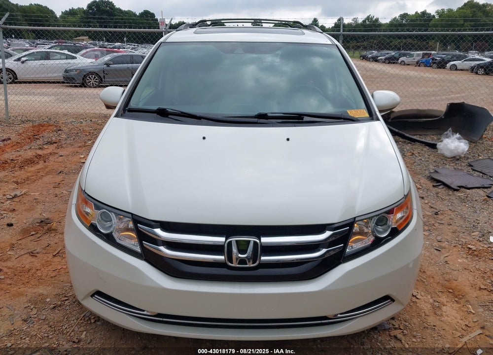 2014 HONDA ODYSSEY EX-L VIN: 5FNRL5H66EB005734