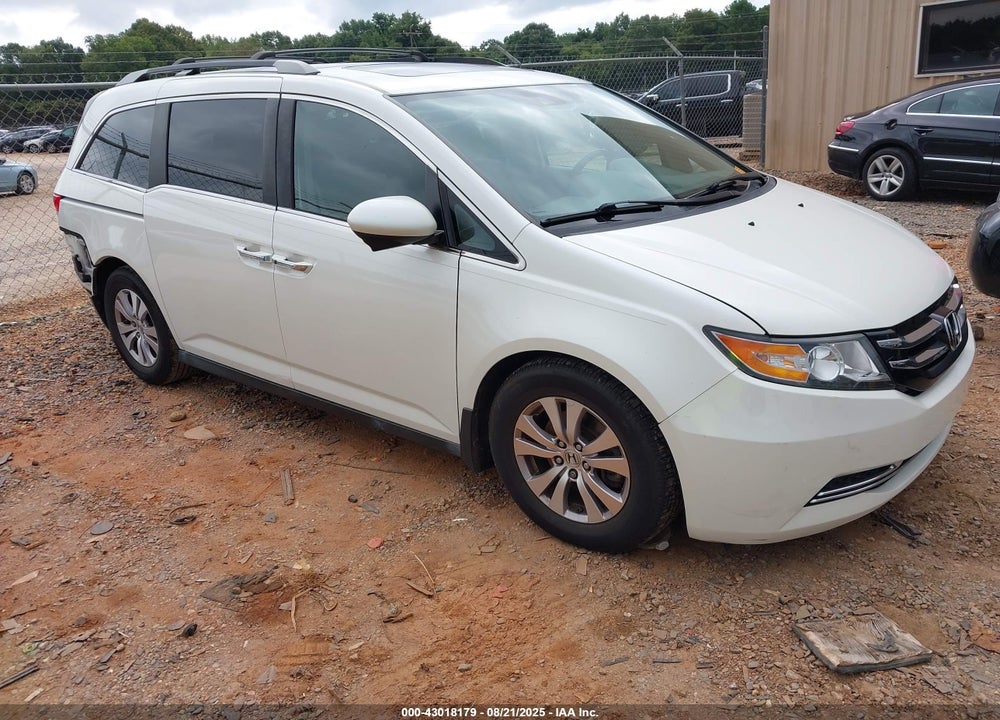 2014 HONDA ODYSSEY EX-L VIN: 5FNRL5H66EB005734