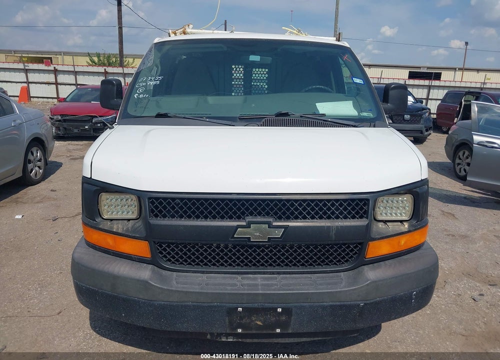 2013 CHEVROLET EXPRESS 1500 WORK VAN VIN: 1GCSGAFX1D1146809
